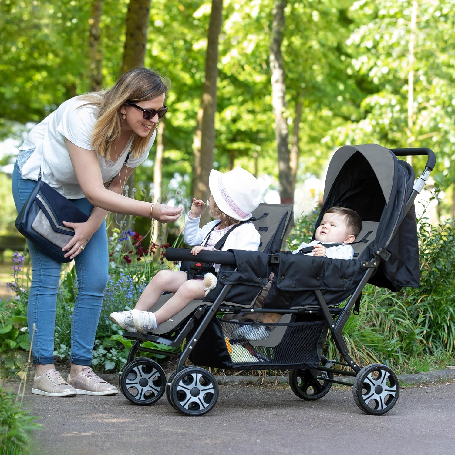 **Bebeconfort Teamy – Poussette Double Compacte pour Nourrissons – Mineral Graphite** – Image 7