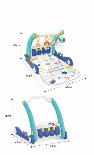 2 en 1 tapis piano et Trotteur – Huanger – Image 7